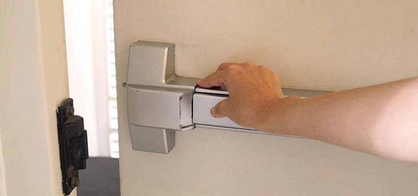 Roller Gate Panic Bar Installation in Healdsburg, California